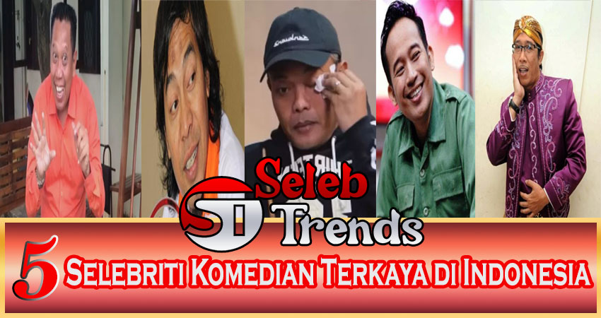 5 Selebriti Komedian Terkaya Di Indonesia